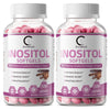(2 Pack)Inositol 1000mg with Omega-3 ALA 640mg, Formulated for Women's Hormone Balance, Ovarian Support, Metabolic Health, Plant-Sourced Omega-3, 240 Softgels