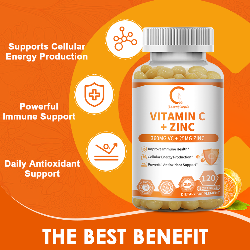 GPGP GreenPeople Vitamin C Zinc Capsules