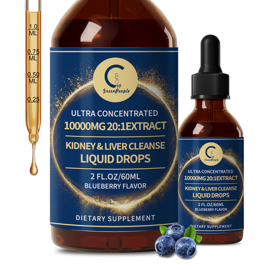 27-in-1 Kidney & Liver Cleanse Drops | Detox & Urinary Support