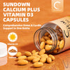 Calcium with Vitamin D3, 600mg Calcium Supplement 120Ct by GPGP