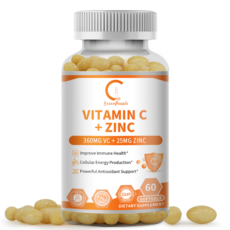 GPGP GreenPeople Vitamin C Zinc Capsules