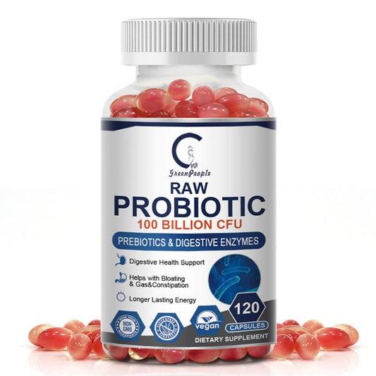 Probiotic Capsules with Prebiotics & Digestive Enzymes - GPGP GREENPEOPLE
