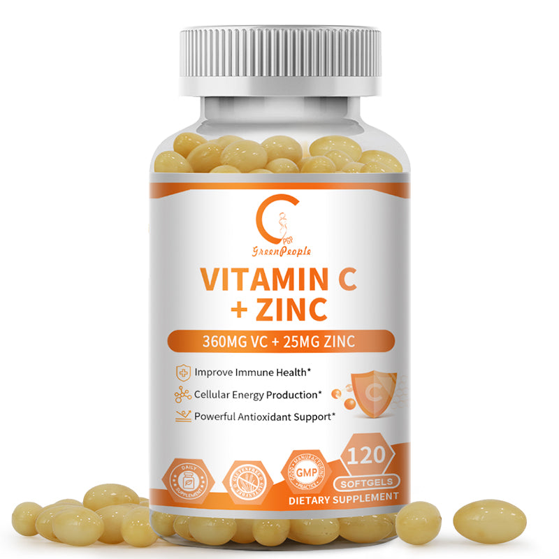 GPGP GreenPeople Vitamin C Zinc Capsules - GPGP GREENPEOPLE