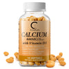 Calcium with Vitamin D3, 600mg Calcium Supplement 120Ct by GPGP