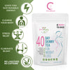 Skinny Boost 40 Day Detox Tea - Herbal Detox with Green Tea for Weight, Metabolism, Energy, Bloating - GPGP GREENPEOPLE