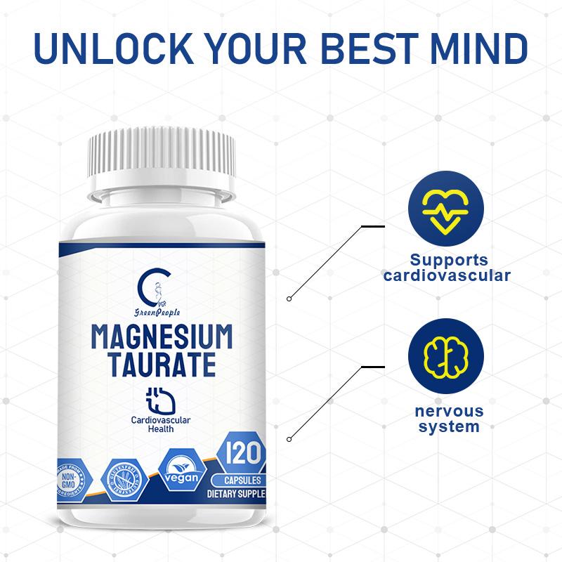 Magnesium Taurine Capsules for Cardiovascular Health