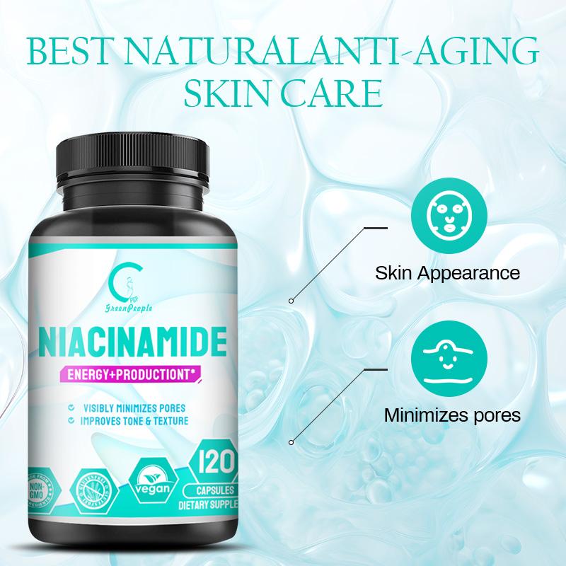 Vitamin B3 Niacinamide/Nicotinamide Capsules