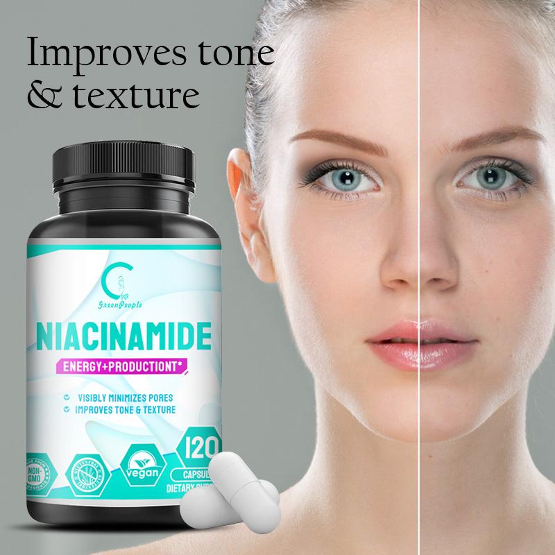Vitamin B3 Niacinamide/Nicotinamide Capsules
