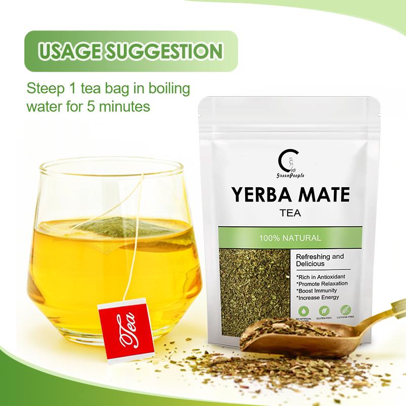 Yerba Mate Tea Bags Organic Supports Cardiovascular Digestive Systems, Rich In Antioxidants And Plant Nutrients