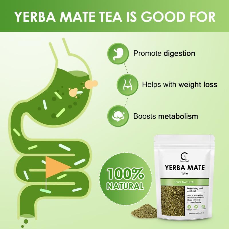 Yerba Mate Tea Bags Organic Supports Cardiovascular Digestive Systems, Rich In Antioxidants And Plant Nutrients