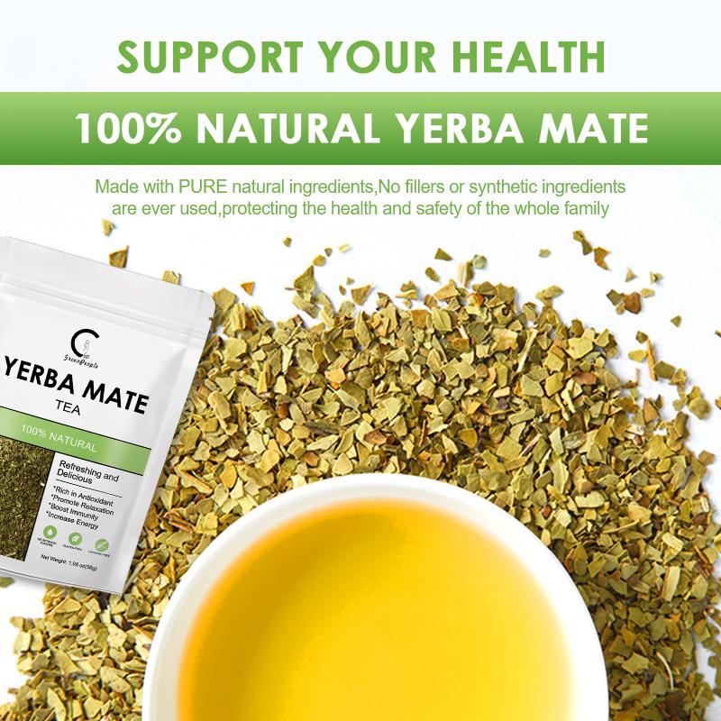 Yerba Mate Tea Bags Organic Supports Cardiovascular Digestive Systems, Rich In Antioxidants And Plant Nutrients