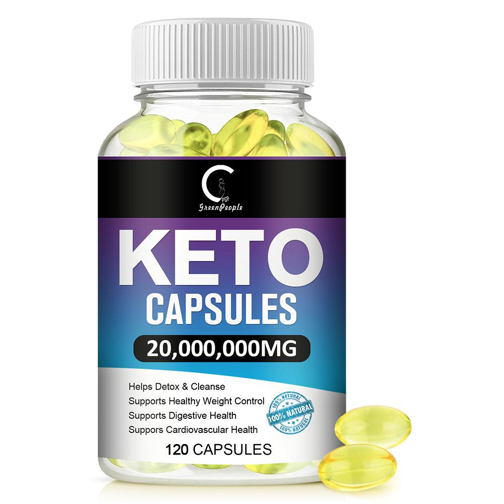 GPGP Greenpeople Keto Capsule Burning Belly Fat Provide Energy Losing Weight Strengthen Iimmunity Help Deep Sleep Healthy Care Product