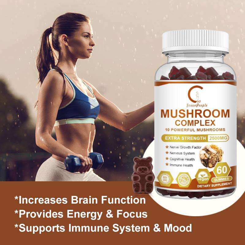 GP GP GreenPeople Mushroom Complex Gummies