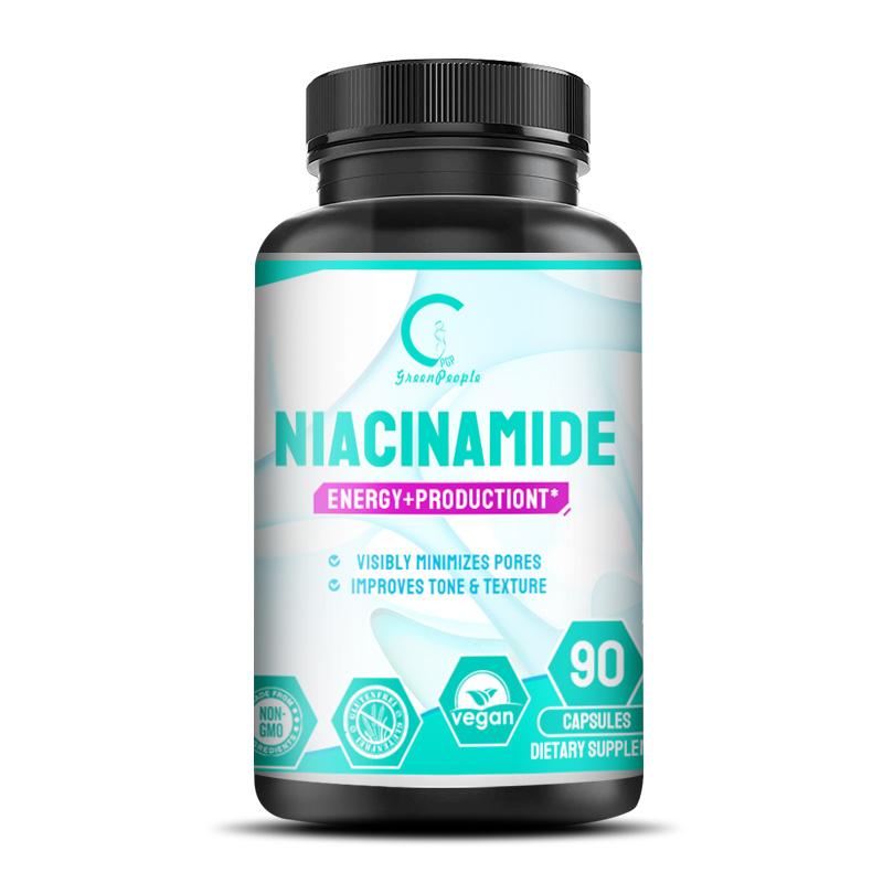 Vitamin B3 Niacinamide/Nicotinamide Capsules