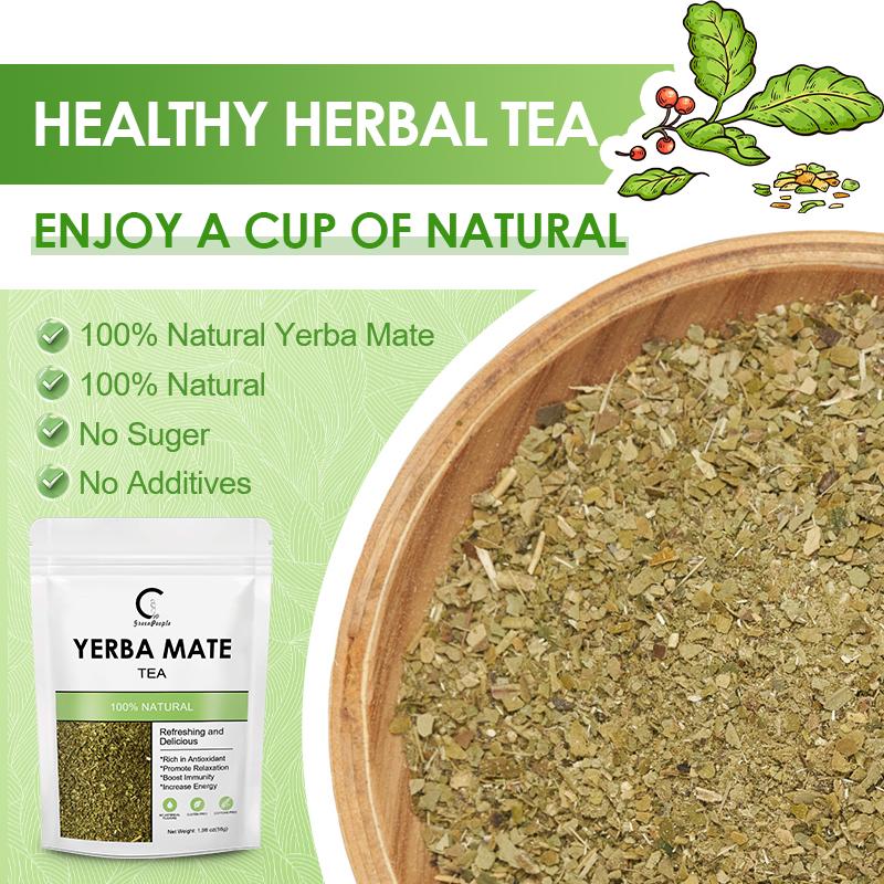 Yerba Mate Tea Bags Organic Supports Cardiovascular Digestive Systems, Rich In Antioxidants And Plant Nutrients