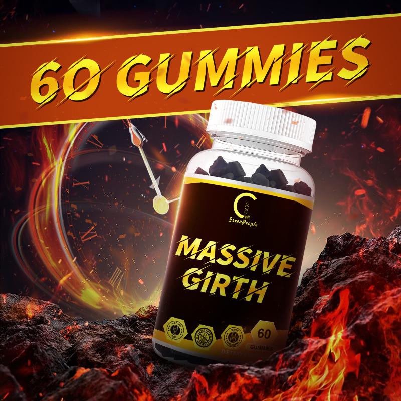 GP GP Greenpeople Advanced Male Gummies, Men health support, Man Performance 60 Ct - GPGP GREENPEOPLE