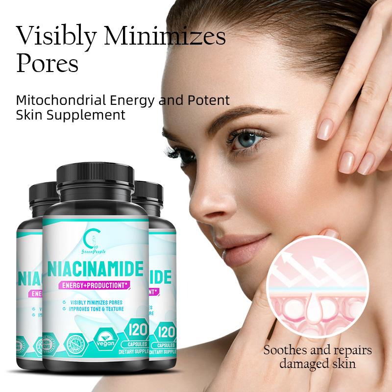 Vitamin B3 Niacinamide/Nicotinamide Capsules