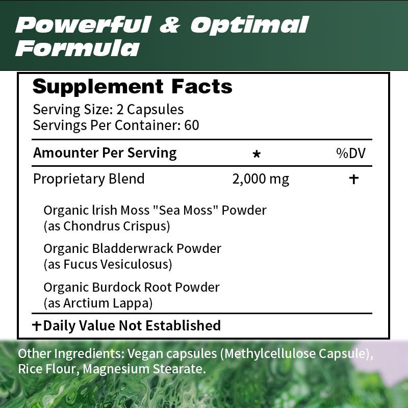 GPGP Greenpeople Sea Moss Capsules