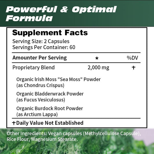 GPGP Greenpeople Sea Moss Capsules - GPGP GREENPEOPLE