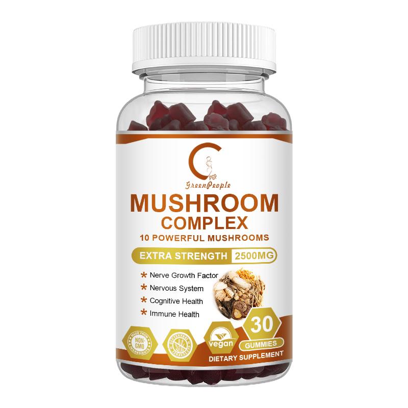 GP GP GreenPeople Mushroom Complex Gummies