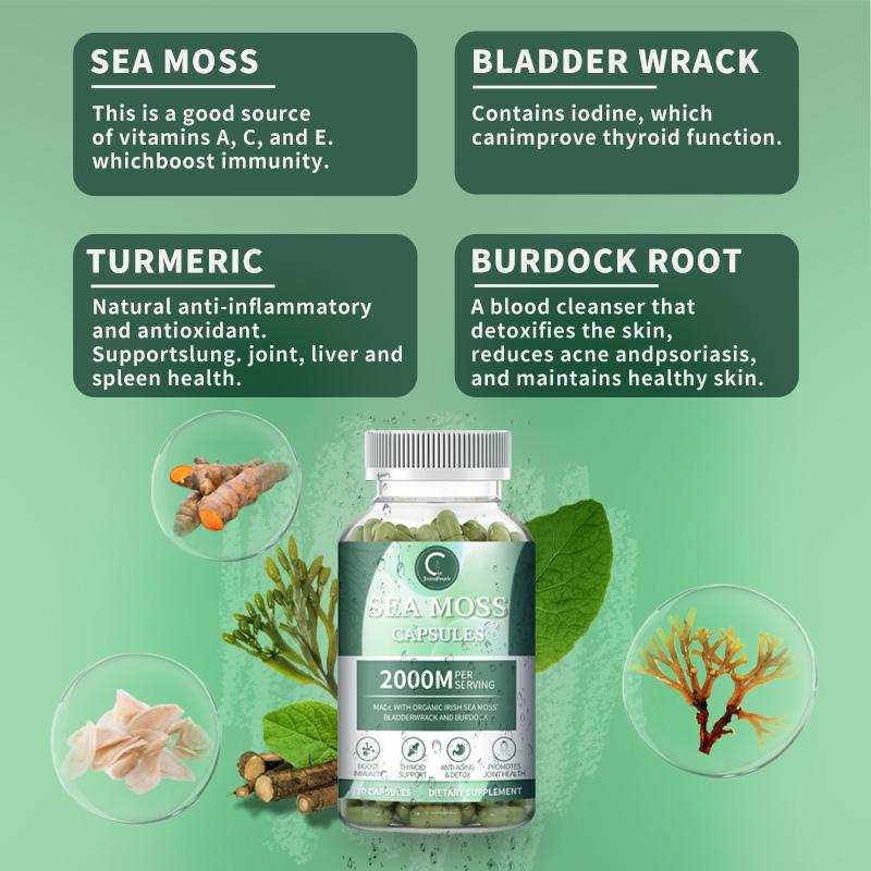 GPGP Greenpeople Sea Moss Capsules