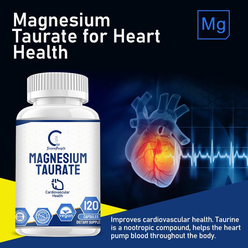 Magnesium Taurine Capsules for Cardiovascular Health