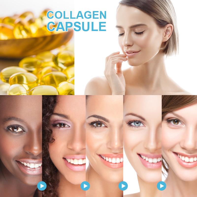 GPGP GreenPeople Multi Collagen Gummies (Types I, II, III, V, X) with Biotin for Whitening,Hair Growth, Skin, Nails