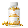 Vitamin E Capsules,1000 IU Mixed Tocopherols, Antioxidant Protection & Immunity Boost Supplement, 120 Softgels - GPGP GREENPEOPLE