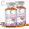 2-pack Myo-Inositol and D-Chiro Inositol Softgels Capsules with Folate and Vitamin D（120pcs*2）