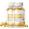（2 Pack)Vitamin E Capsules,1000 IU Mixed Tocopherols, Antioxidant Protection & Immunity Boost Supplement, 120 Softgels - GPGP GREENPEOPLE