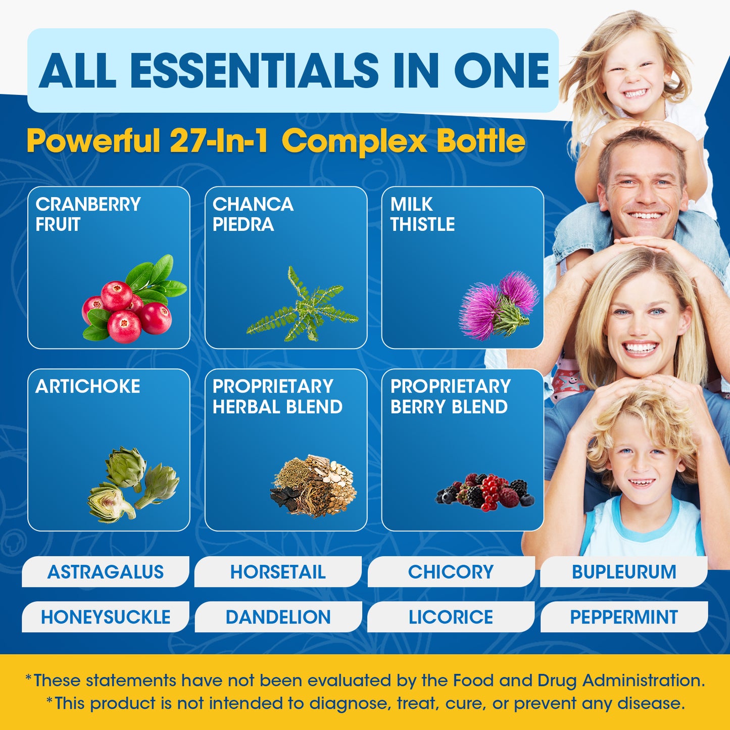 27-in-1 Kidney & Liver Cleanse Drops | Detox & Urinary Support