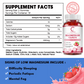 1800mg Magnesium Taurate Gummies for Overall Health, Muscles Function, Sugar-Free & Vegan & Non-GMO, 60 Strawberry Gummies - GPGP GREENPEOPLE