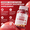 Potassium Magnesium Gummies, Chewable Gummy Potassium Magnesium Supplements for Leg & Muscle, 60 Gummies - GPGP GREENPEOPLE