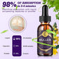 Natural Mullein Leaf Extract Drops for Lung Cleanse & Detox Support for Respiratory, Immune, Digestive System,Grape Flavor, 2 FL OZ