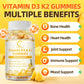 2 packs GPGP GreenPeople Vitamin D3K2 Gummies with Turmeric - GPGP GREENPEOPLE
