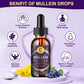 Natural Lung Cleanse and Immune Support – Mullein Drops Promote Clear Breathing and Throat Comfort