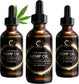 (2Pack) GPGP GreenPeople Natural Hemp Oil Extract 12,000,000MG, Immune System Support, Focus Calm, Stress, Mood, Rich in Omega 3&6&9 Fatty Acids drop, 2 fl.oz. - GPGP GREENPEOPLE
