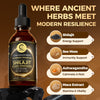 12-in-1 Himalayan Shilajit Drops for Men and Women, Sea Moss,Ashwagandha, Liquid Vitamin Supplement with 85+ Minerals and Fulvic Acid, 2 FL Oz - GPGP GREENPEOPLE