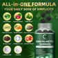 2 Packs Saw Palmetto for Women & Men - Prostate Supplements for Men, Potent Saw Palmetto Extract, DHT Blocker for Women's Hair Growth, Hormonal Balance Gummies, DHT Blocker, 120 Count - GPGP GREENPEOPLE