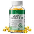 Greenpeople Omega 3-6-9 Vegan Formula - 5 in 1 Scientifically Formulated Plant-Based Omega 3 6 9 Essential Fatty Acids - 120 Softgels - GPGP GREENPEOPLE