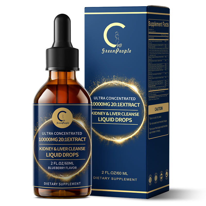 27-in-1 Kidney & Liver Cleanse Drops | Detox & Urinary Support