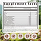Mushroom Coffee Powder, Mushroom Supplement Powder, Mushroom Blend Complex for Focus & Memory,Brain, 2.5Oz(70g) - GPGP GREENPEOPLE