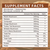 Mushroom Coffee Instant Powder with Adaptogen Blend (Lion's Mane, Reishi, Chaga, Cordyceps), Low Caffeine Coffee Alternative for Focus, Energy & Immune Support - 3.98oz