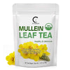 Mullein Leaf Tea for Lungs Cleanse and Immune Support, Natural, Caffeine Free, 28 Tea Bags
