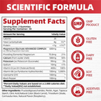 (2 Pack) GPGP Magnesium Glycinate Gummies 400mg Complex - Magnesium Supplement with Potassium, Vitamin D3, B6 - Supports Relaxation, Sleep & Bone Health - 120 Raspberry Gummies - GPGP GREENPEOPLE