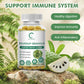 Soursop Graviola Capsules 120Ct Easy to Swallow by GPGP