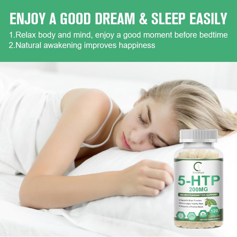 5-HTP Capsules with Vitamin B6 for neurotransmitter support