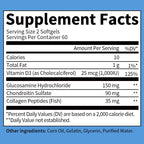 GP GP GreenPeople Glucosamine Chondroitin Collagen Capsules - GPGP GREENPEOPLE