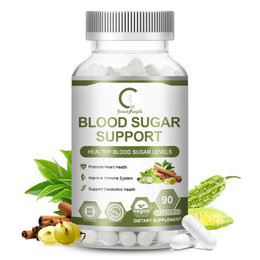 Blood Sugar Support Capsules Dietary Supplement