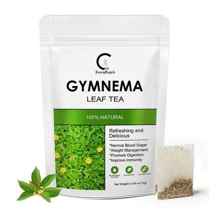 Gymnema Sylvestre Leaf Tea Bag No Caffeine, Organic, GMO-Free, Gluten-Free
